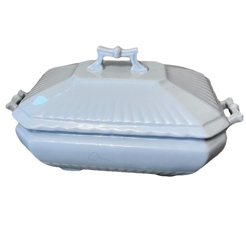Wedgwood Royal Stone China White Lidded Ironstone Tureen Vegetable Dish